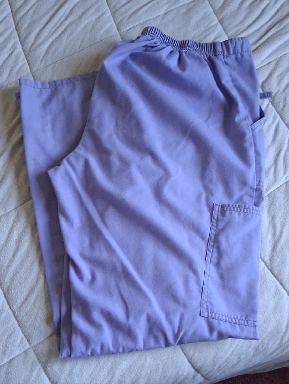 Scrubstar Lavender Elastic Waist Scrub Pants - Picture 2 of 4